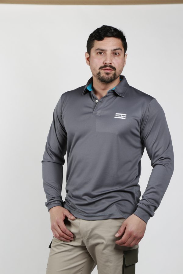 Polera Dry Fit Manga Larga Hombre